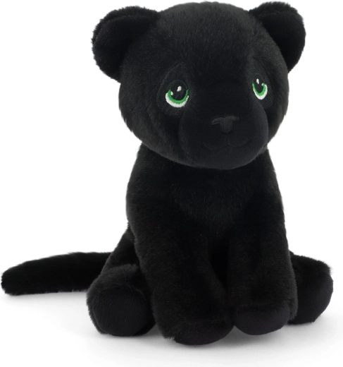 Pantera nera di peluche Keeleco 13 cm