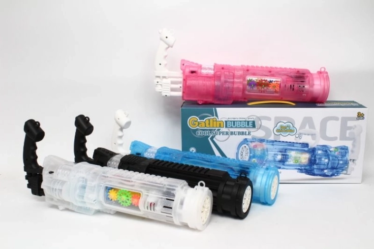 Bolle di sapone automatico a forma di mitra