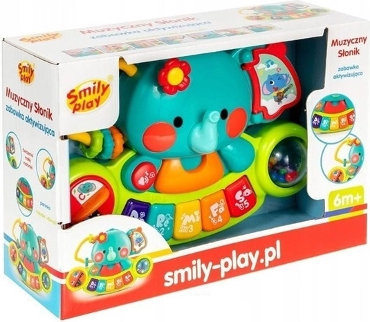 Elefantino musicale SmilyPlay