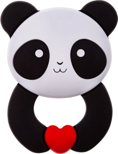 Mordicchiatore in silicone Akuku panda - 1 pezzo