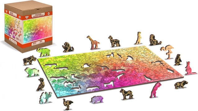 Puzzle in legno Sogno di farfalla 2 in 1 – 150 pezzi