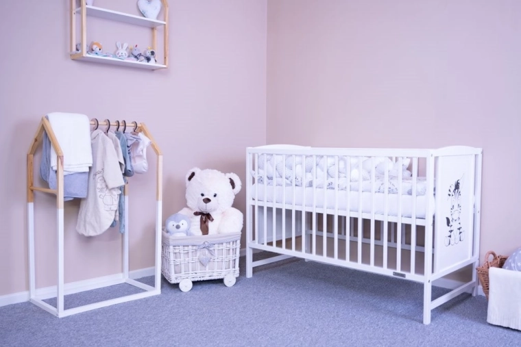 Lettino per bambini New Baby Bea Zebra bianco