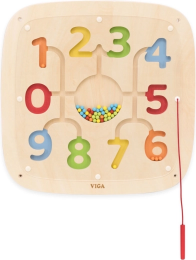 Tavola magnetica educativa con numeri Viga Toys