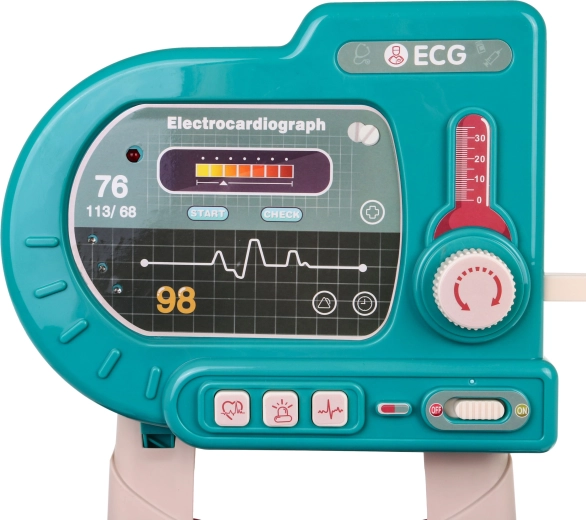 Pannello che imita un ECG