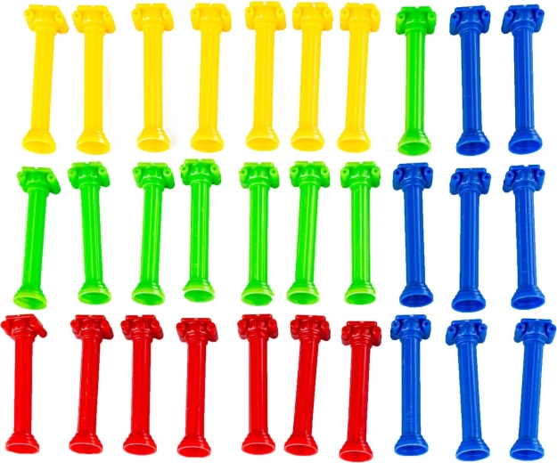 Pioli colorati per abilità e coordinazione