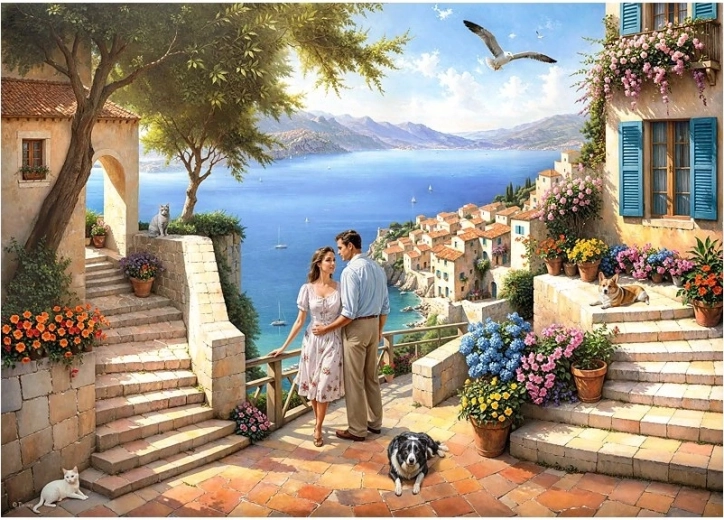 Puzzle Cherry Pazzi Il nostro sogno 1000 pezzi