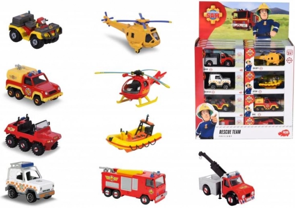 Pompieri Sam – macchinina in metallo 1:64
