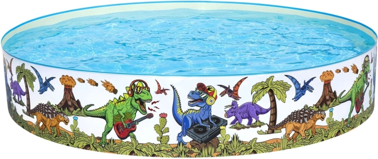 Design giocoso con dinosauri