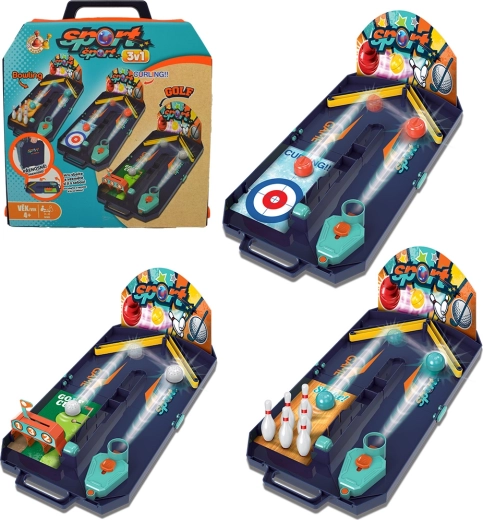 Gioco da tavolo per bambini Sport 3 in 1 STUDO GAMES