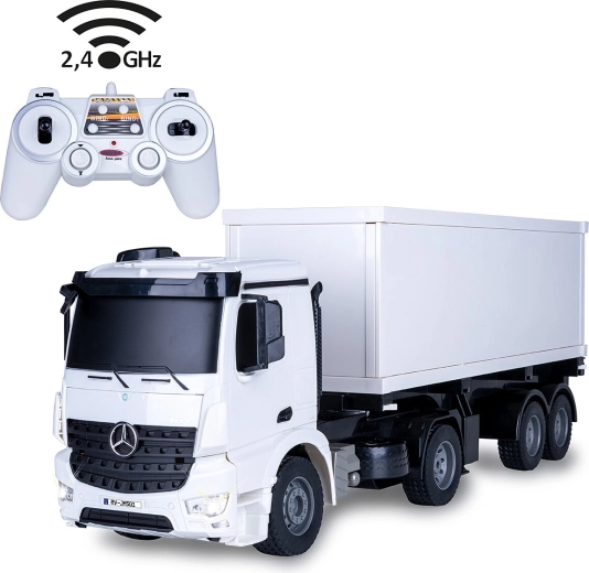 Jamara camion container RC Mercedes‑Benz Arocs 1:20 2,4 GHz