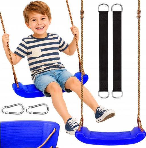 Altalena per bambini Swing-y blu