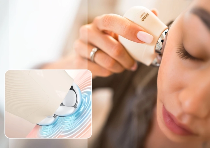 Termoterapia e massaggio vibrante per la microcircolazione