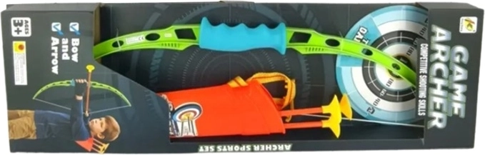 Set di tiro con l’arco per bambini con faretra in scatola