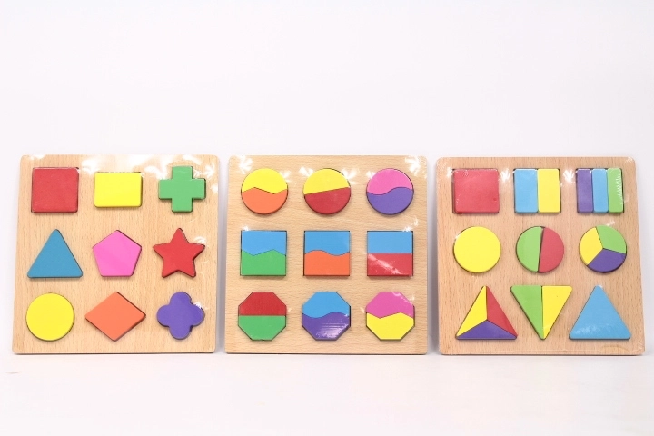 Puzzle educativo in legno