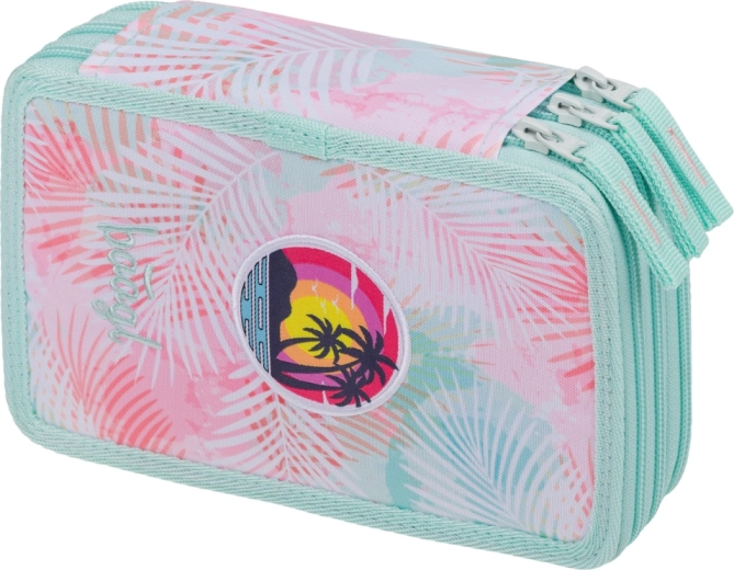Astuccio scolastico a tre scomparti BAAGL Sunset GRS