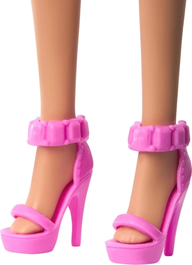 Sandali rosa con tacco