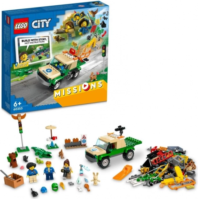 LEGO® City 60353 Missione di salvataggio nella natura selvaggia