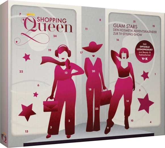 Calendario dell'Avvento cosmetico Glam Stars Shopping Queen