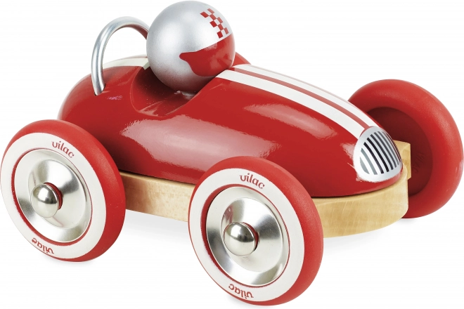 Auto in legno Roadster vintage rosso