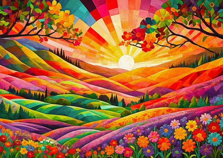 Puzzle Enjoy Alba a Utopia 1000 pezzi