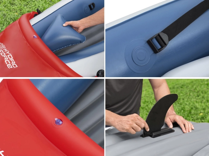 Guida stabile grazie al pavimento I‑beam e alla pinna