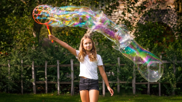 Bolle grandi senza sforzo