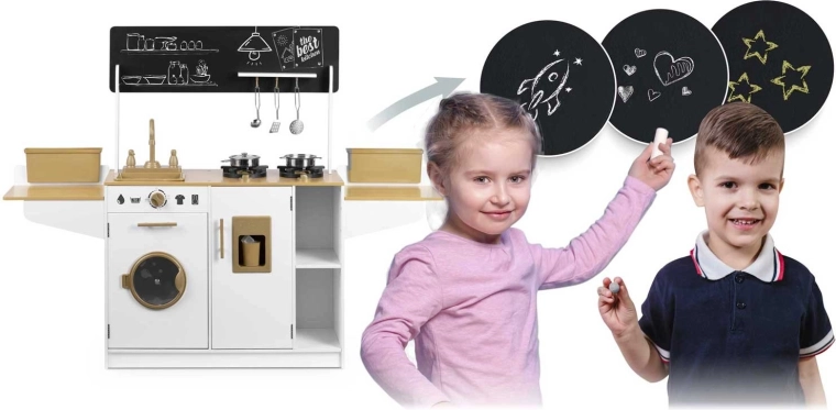 Spazio contenitivo e superficie a lavagna