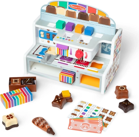 Le proprie creazioni di cioccolato