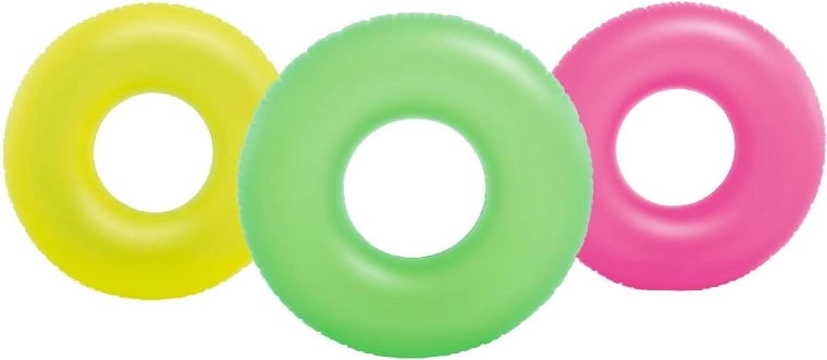 Anello gonfiabile da nuoto neon 91 cm