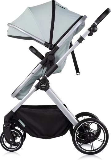 Grande cappottina estensibile con finestrella