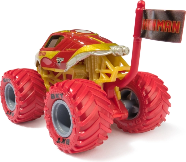 Carrozzeria in metallo con design Iron Man