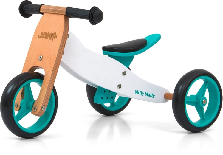 Milly Mally cavalcabile per bambini Jake 2 in 1 Classic Mint