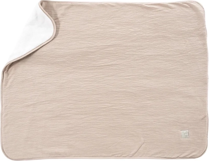 Coperta Träumeland Signature color taupe 75 × 100 cm
