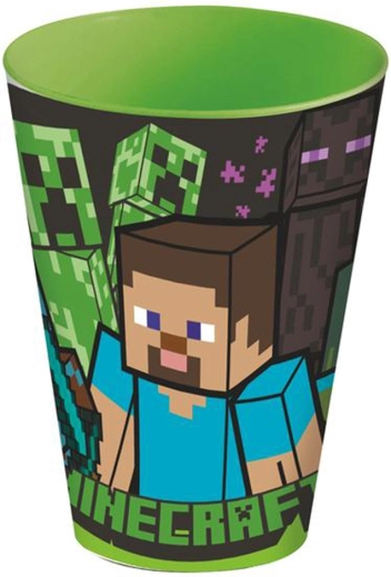 Bicchiere di plastica MINECRAFT 430 ml