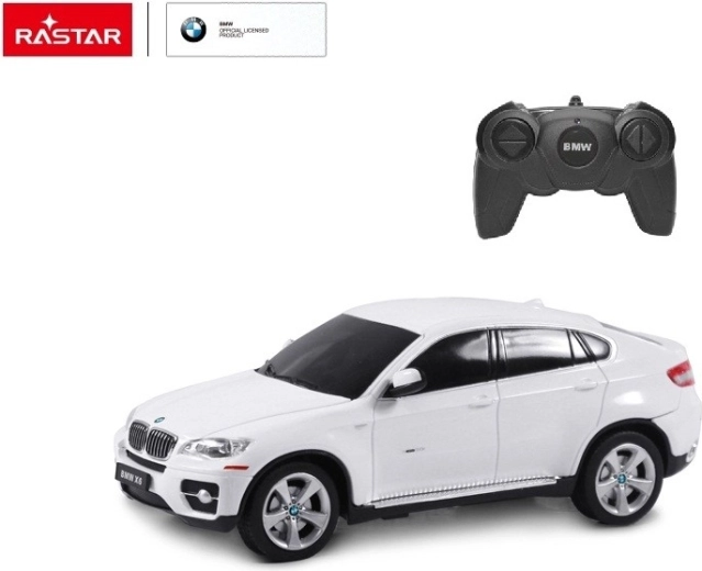 Rastar BMW X6 auto RC telecomandata 1:24 bianca