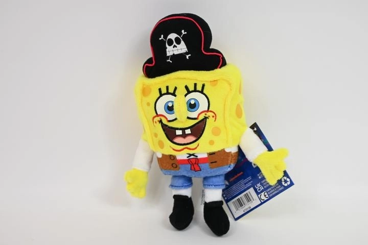 Peluche di SpongeBob pirata che si illumina al buio