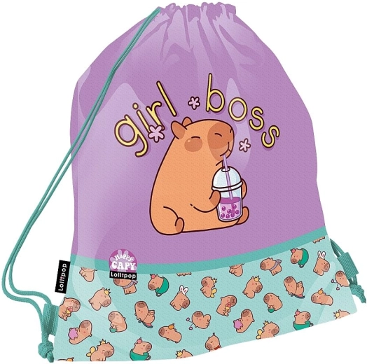 Sacchetto LizzyCard capibara per scarpe da ginnastica