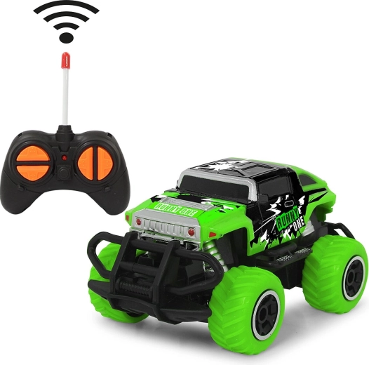 JAMARA Runny one monster truck radiocomandato 1:43 verde 27 MHz