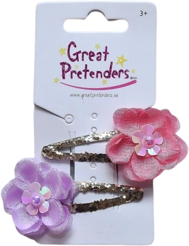 Mollette fiore per piccole principesse