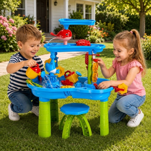 Gioco comodo grazie alla seggiolina inclusa