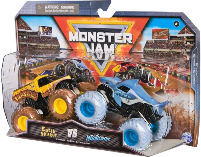 Due modelli Monster Jam nella confezione