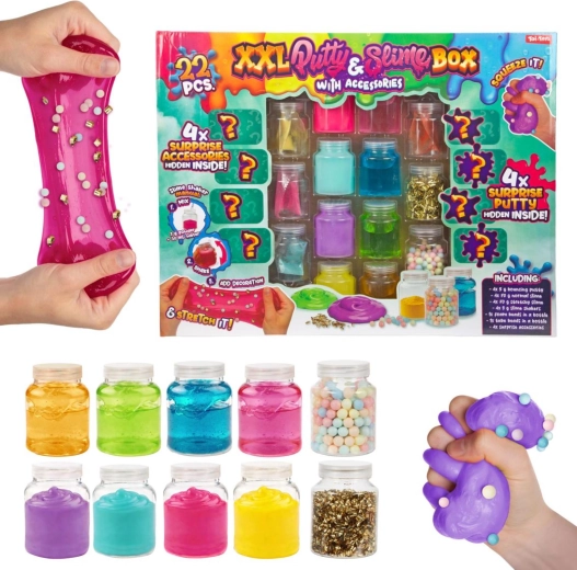 Kit creativo per realizzare slime con accessori - 1 pezzo