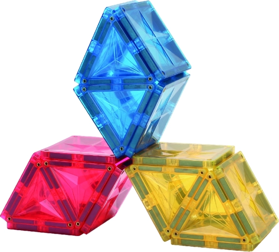 Pezzi trasparenti con collegamento magnetico