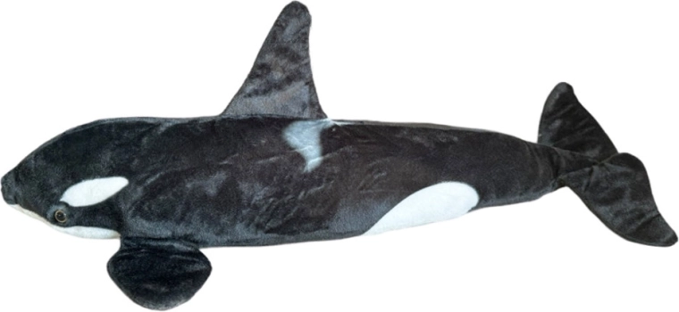 Orca di peluche 80 cm