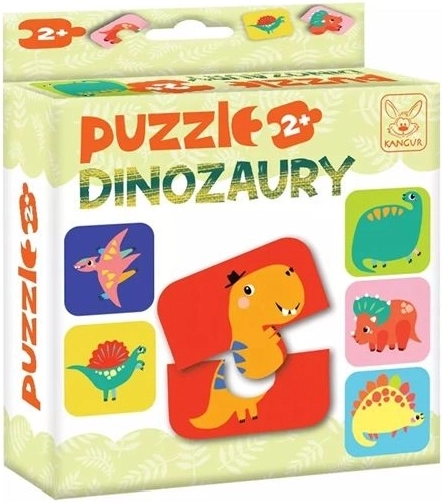 Puzzle dinosauri 2+