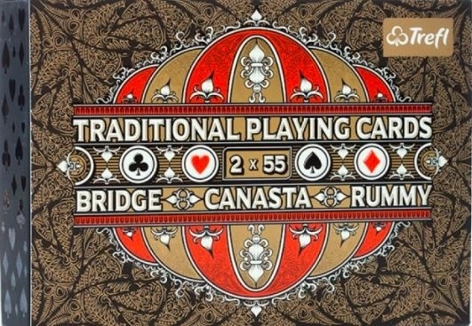 Carte da gioco tradizionali 2x55 carte