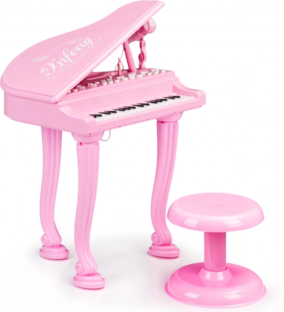 Design da pianoforte con sgabello
