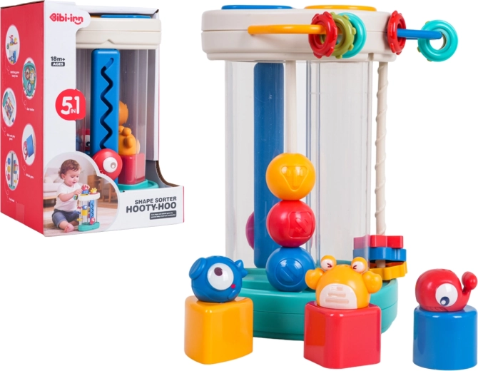 Torre multifunzione pesciolino 5 in 1
