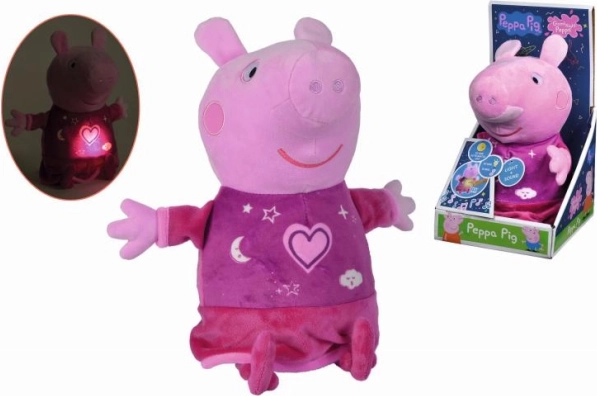 Peppa Pig peluche della nanna con musica e luce 25 cm