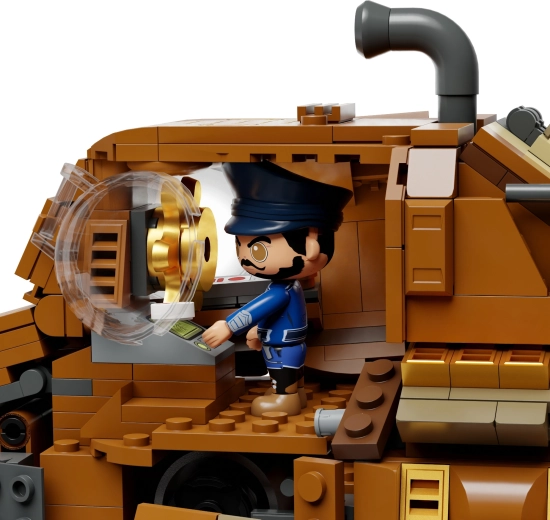 Elica mobile e dettagli meccanici